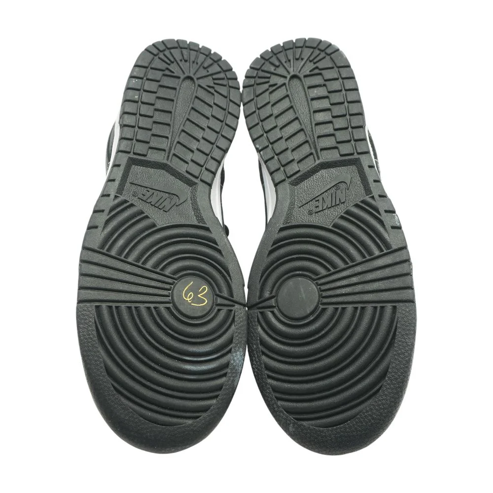 Dunk Low Retro Black Low Top Athletic Shoes - Image 3