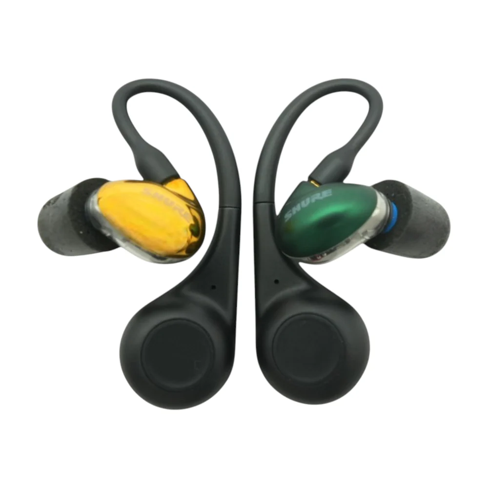 Black Secure Fit Wireless Earbuds - Image 2