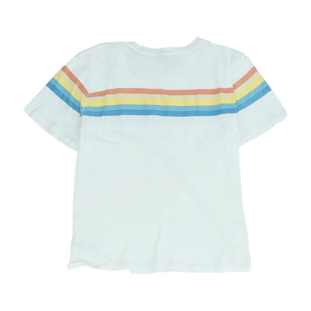 White Color Block T-Shirt - Image 2
