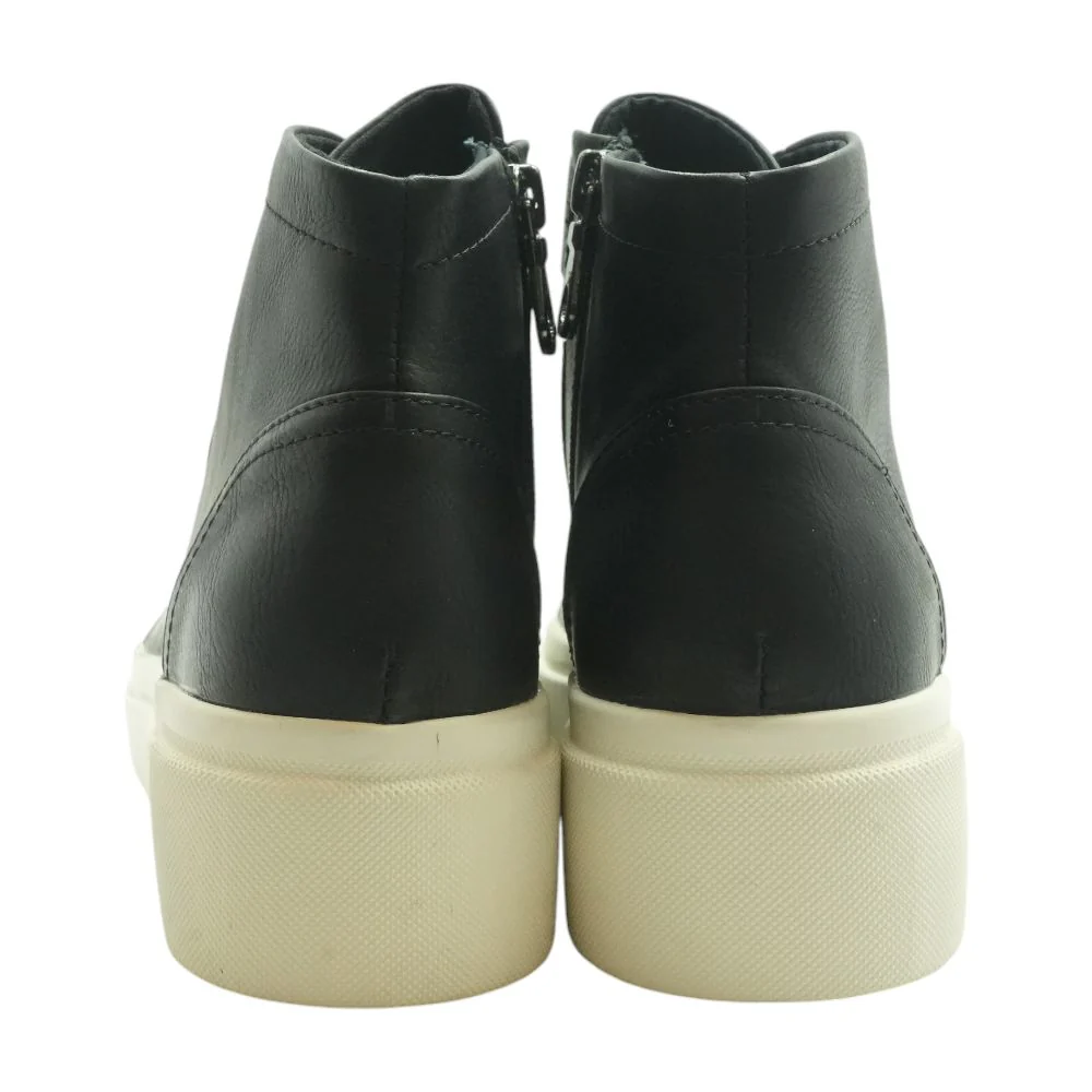 Elvira Black High Top Athletic Shoes - Image 2