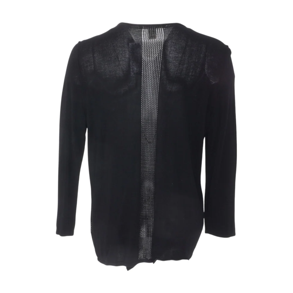 Black Cardigan Sweater - Image 2