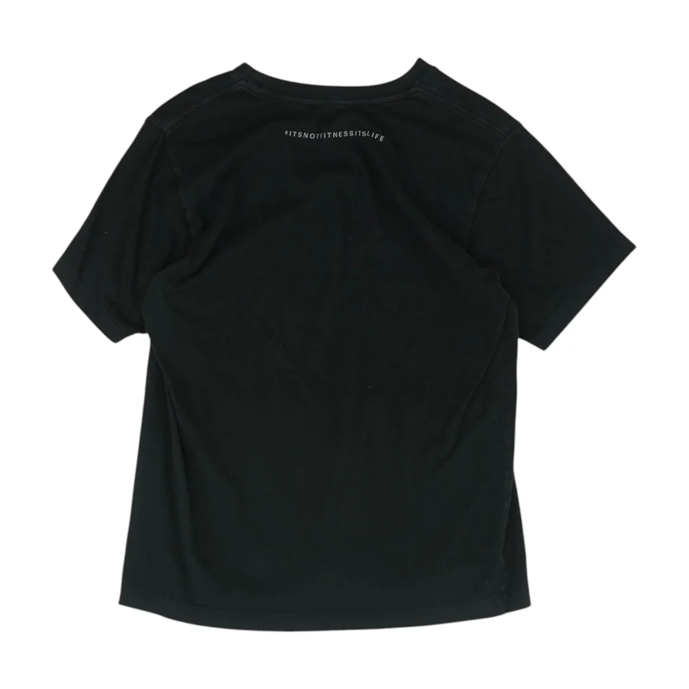 Black Solid T-Shirt - Image 2