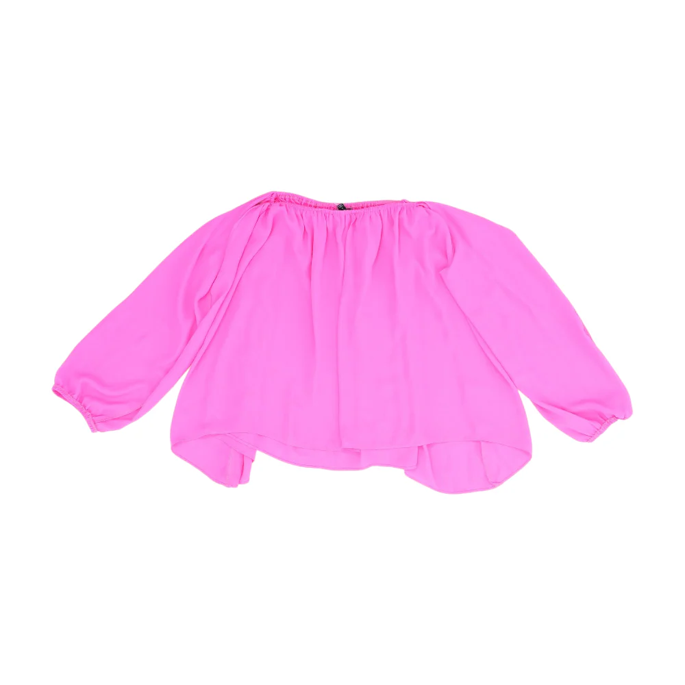 Neon Pink Blouse - Image 2