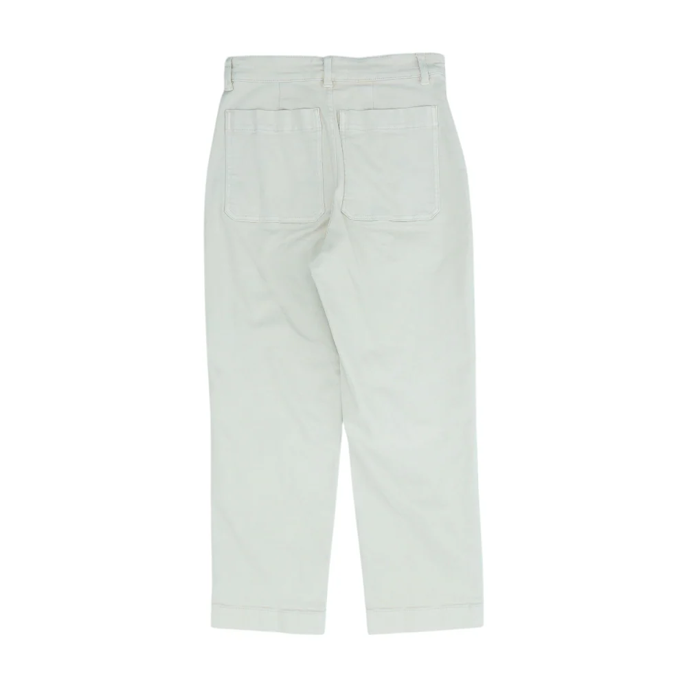 Beige Straight Pants - Image 2