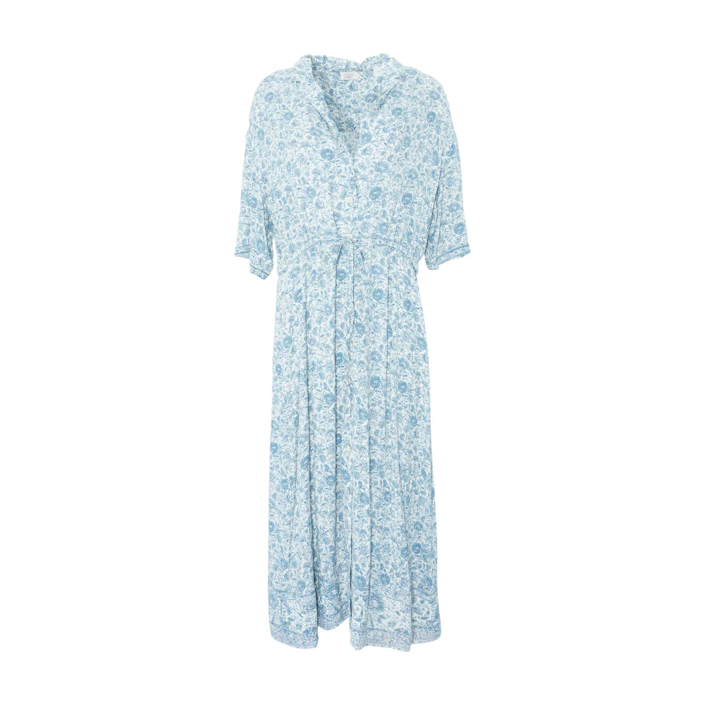 White Floral Nightgown