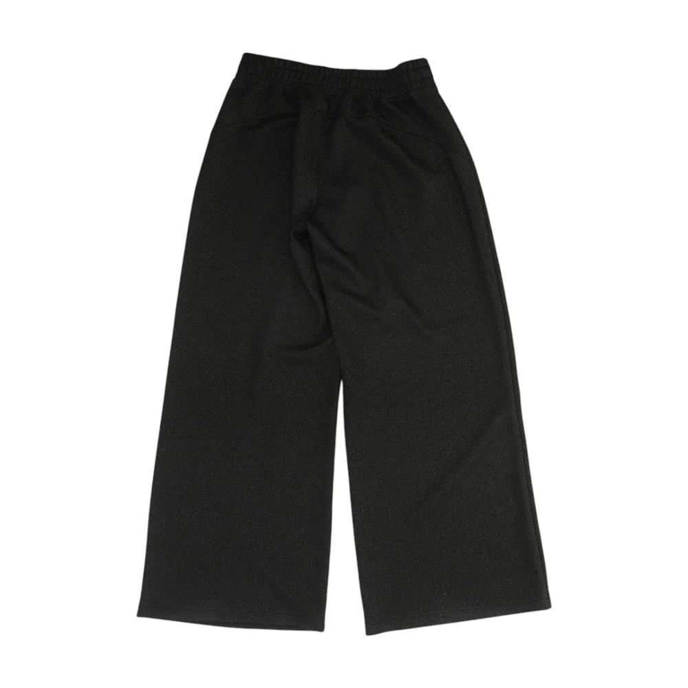 Black Striped Wide Leg Pants - Image 2