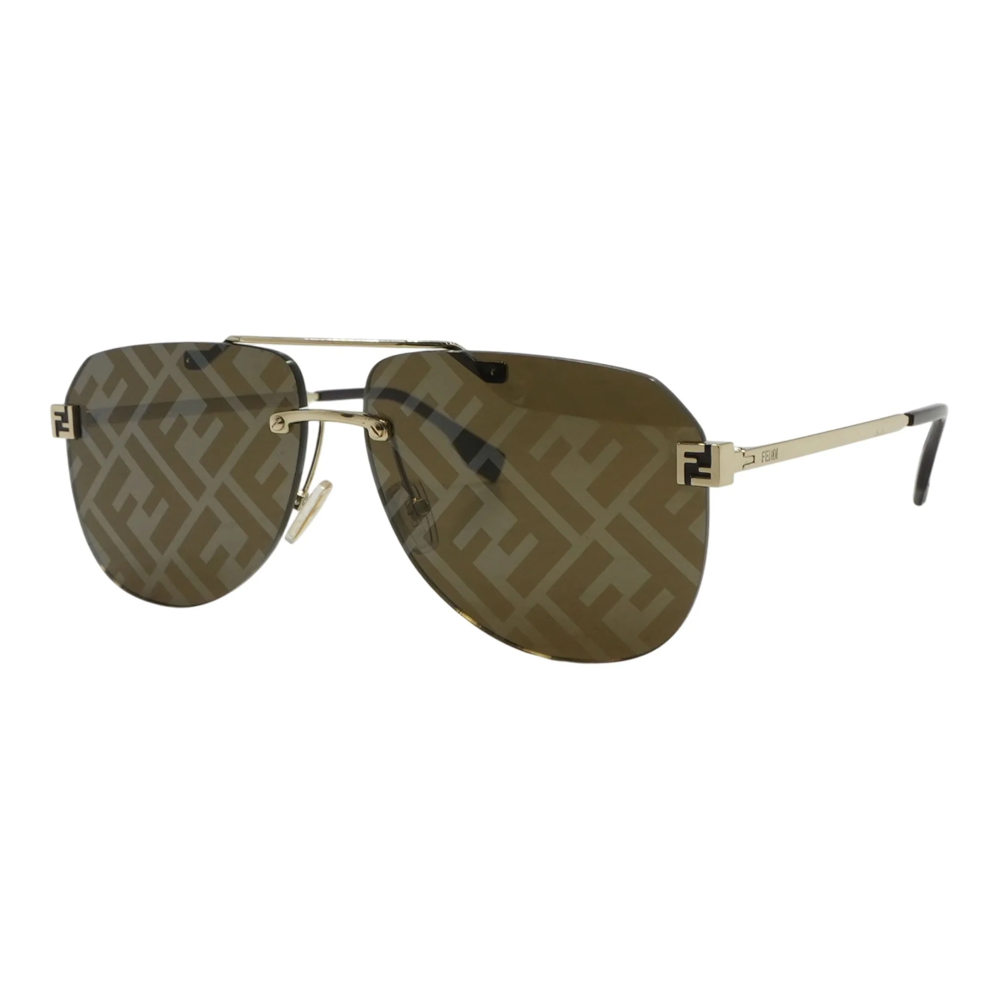 Gold FE40115U Aviator Sunglasses