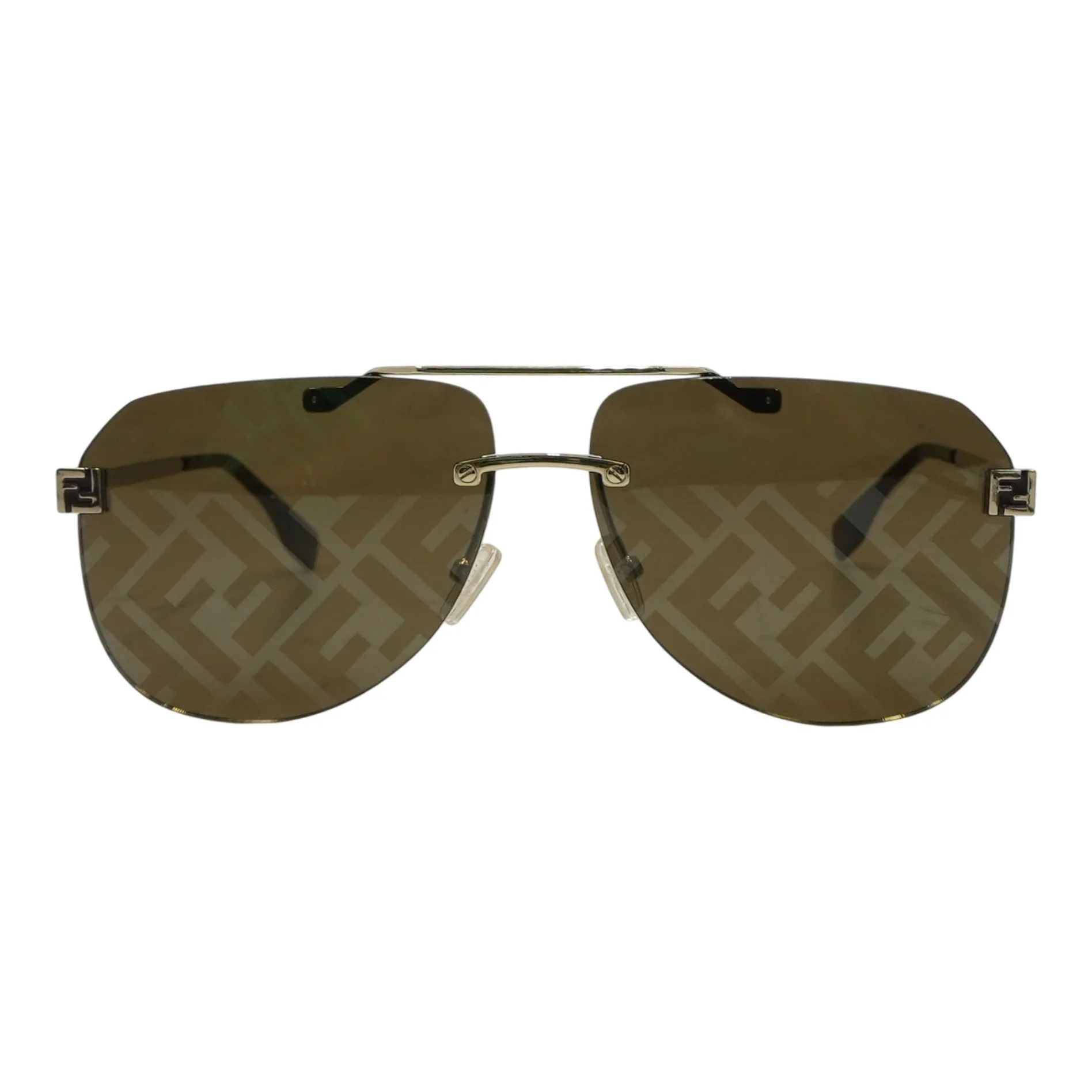 Gold FE40115U Aviator Sunglasses - Image 2