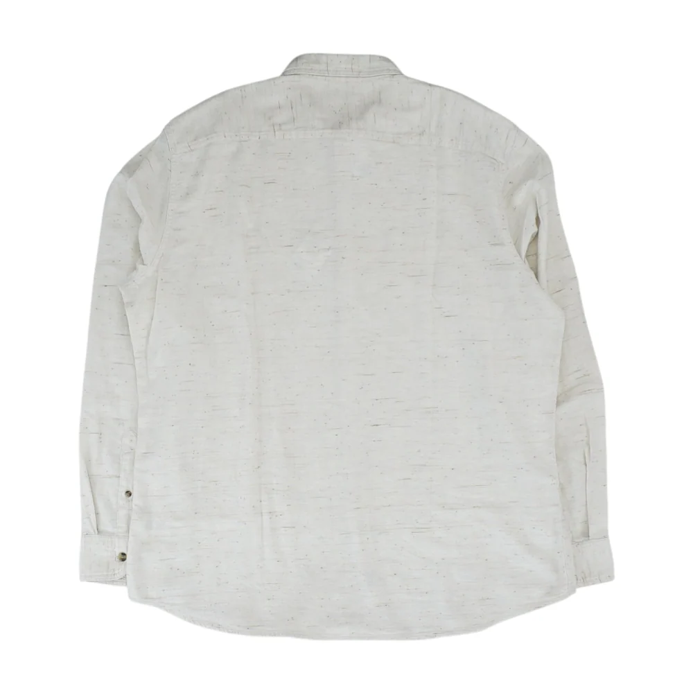 Ivory Print Flannel Button Down - Image 2