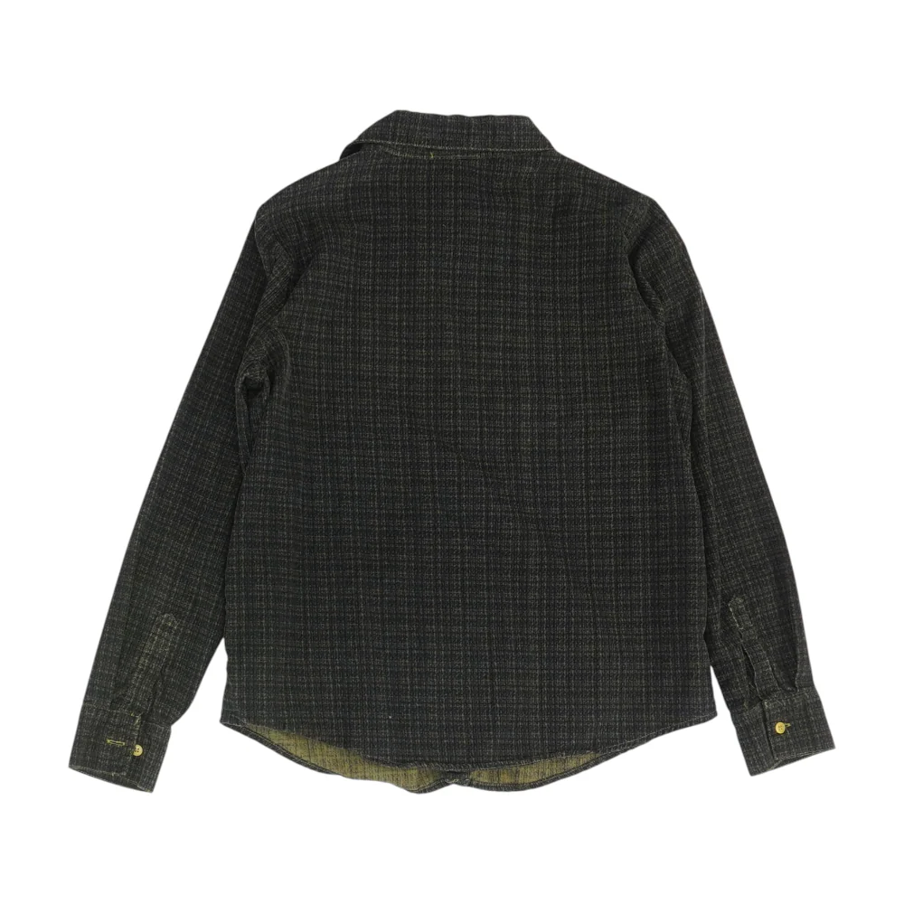 Green Plaid Flannel Button Down - Image 2