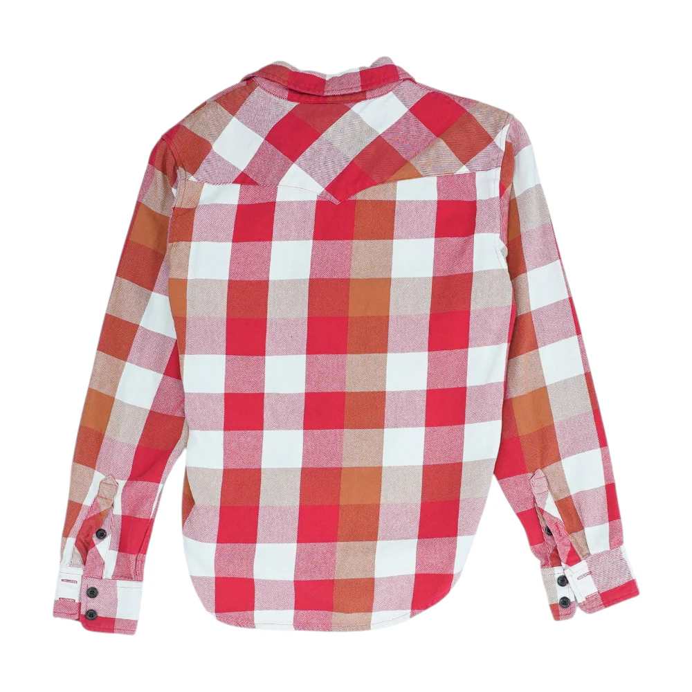 Red Check Flannel Button Down - Image 2