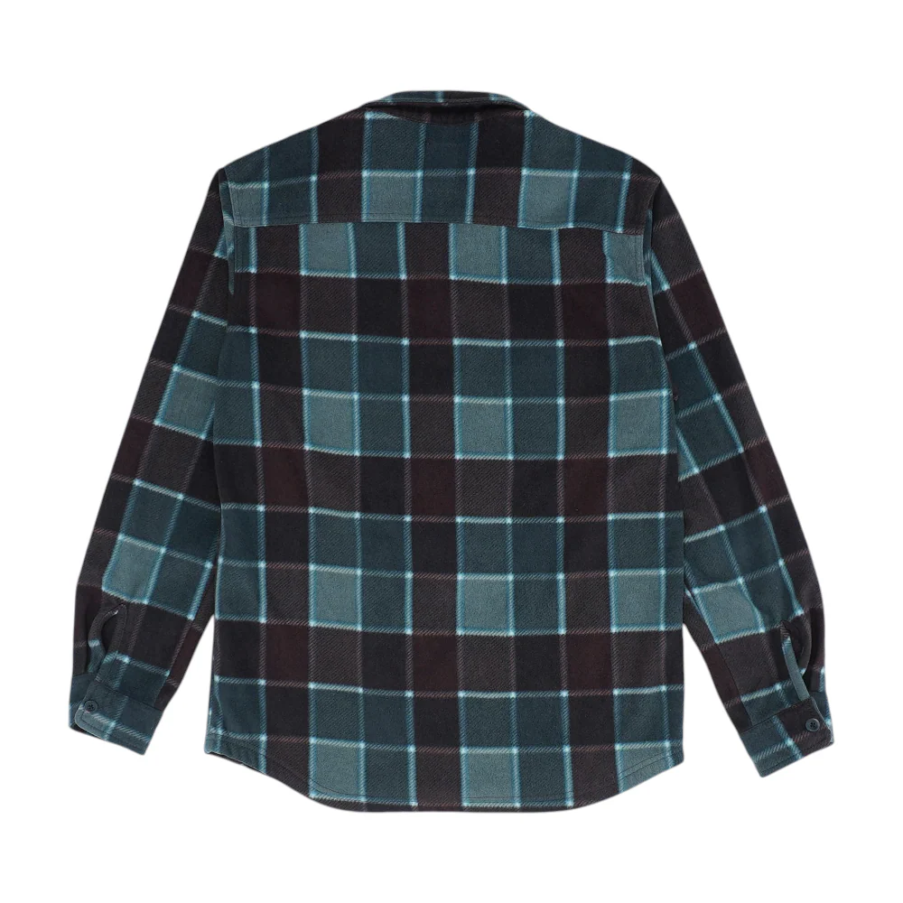 Maroon Plaid Flannel Button Down - Image 2