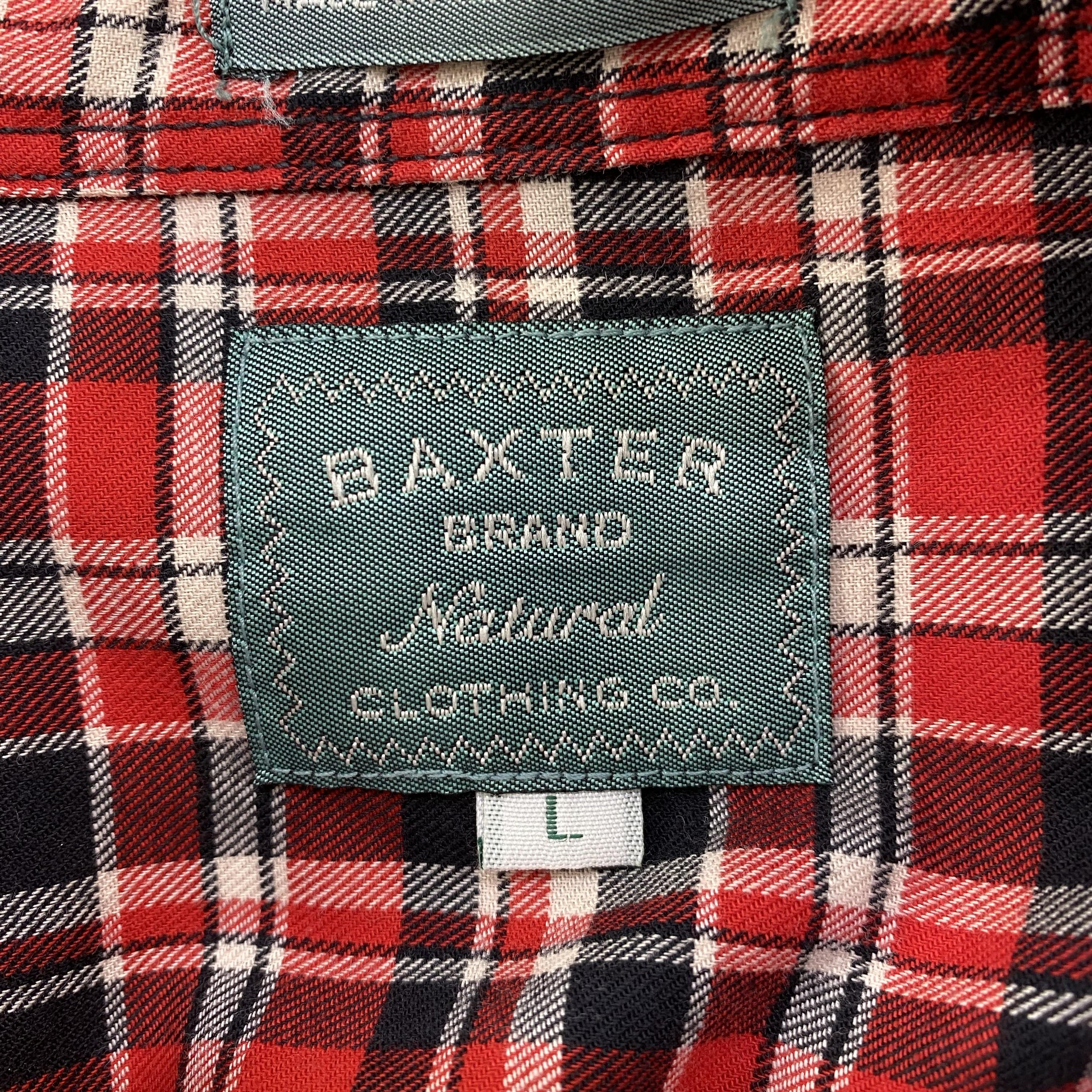 Vintage Red Plaid Flannel Button Down - Image 3