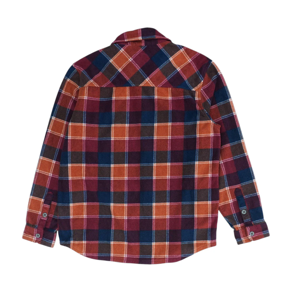 Rust Check Flannel Button Down - Image 2