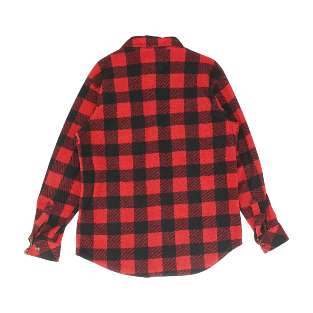 Red Plaid Flannel Button Down - Image 2