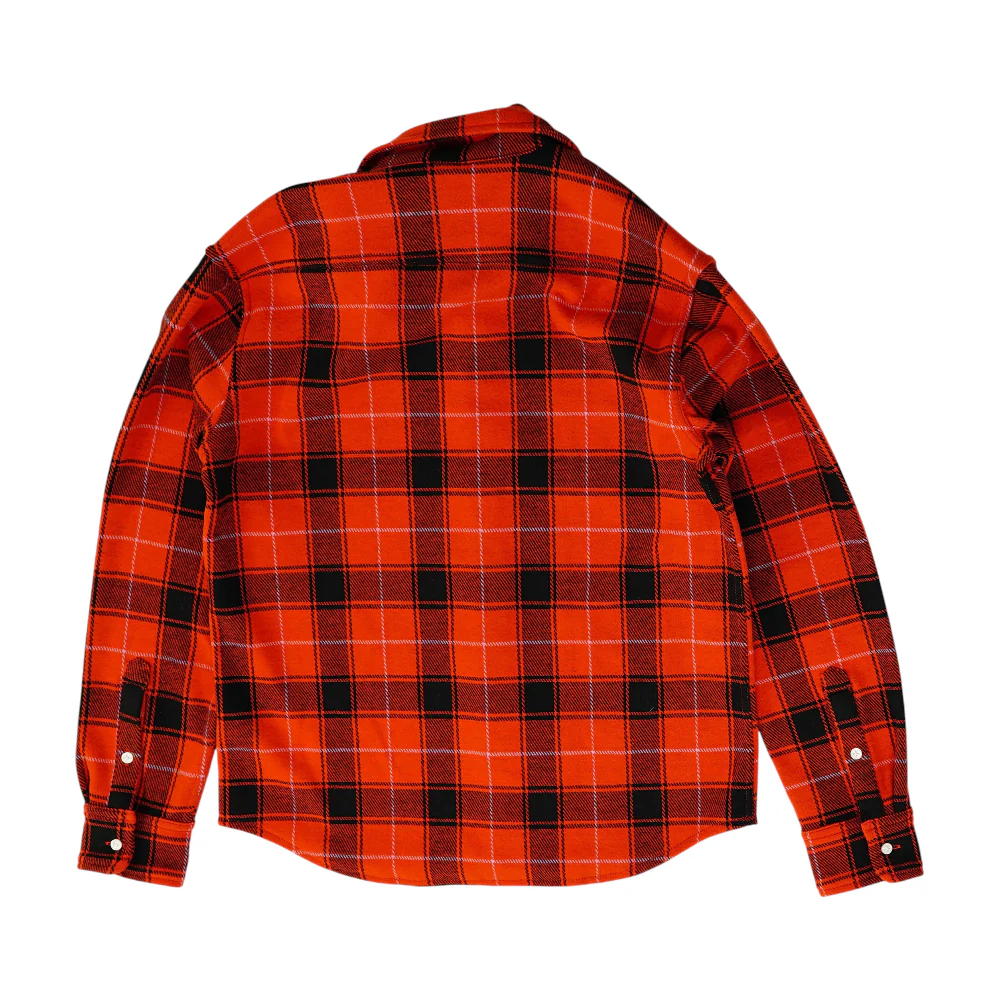 Red Plaid Flannel Button Down - Image 2