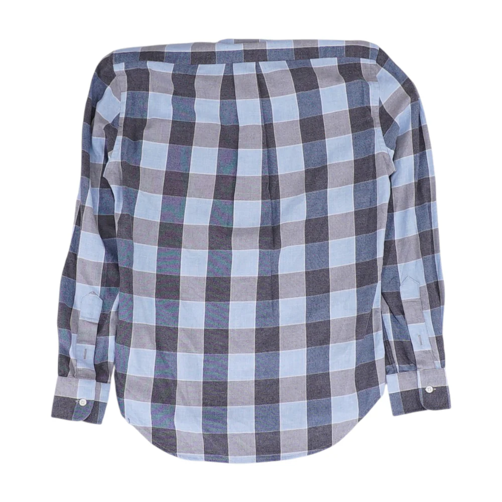 Blue Check Flannel Button Down - Image 2