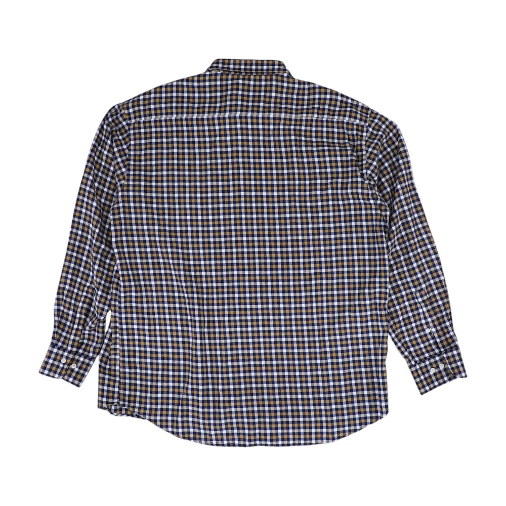 Navy Check Flannel Button Down - Image 2