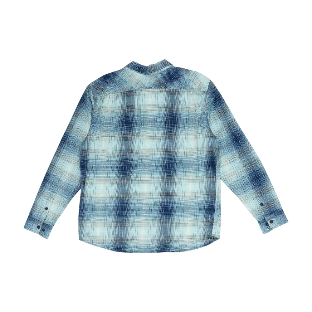 Blue Plaid Flannel Button Down - Image 2