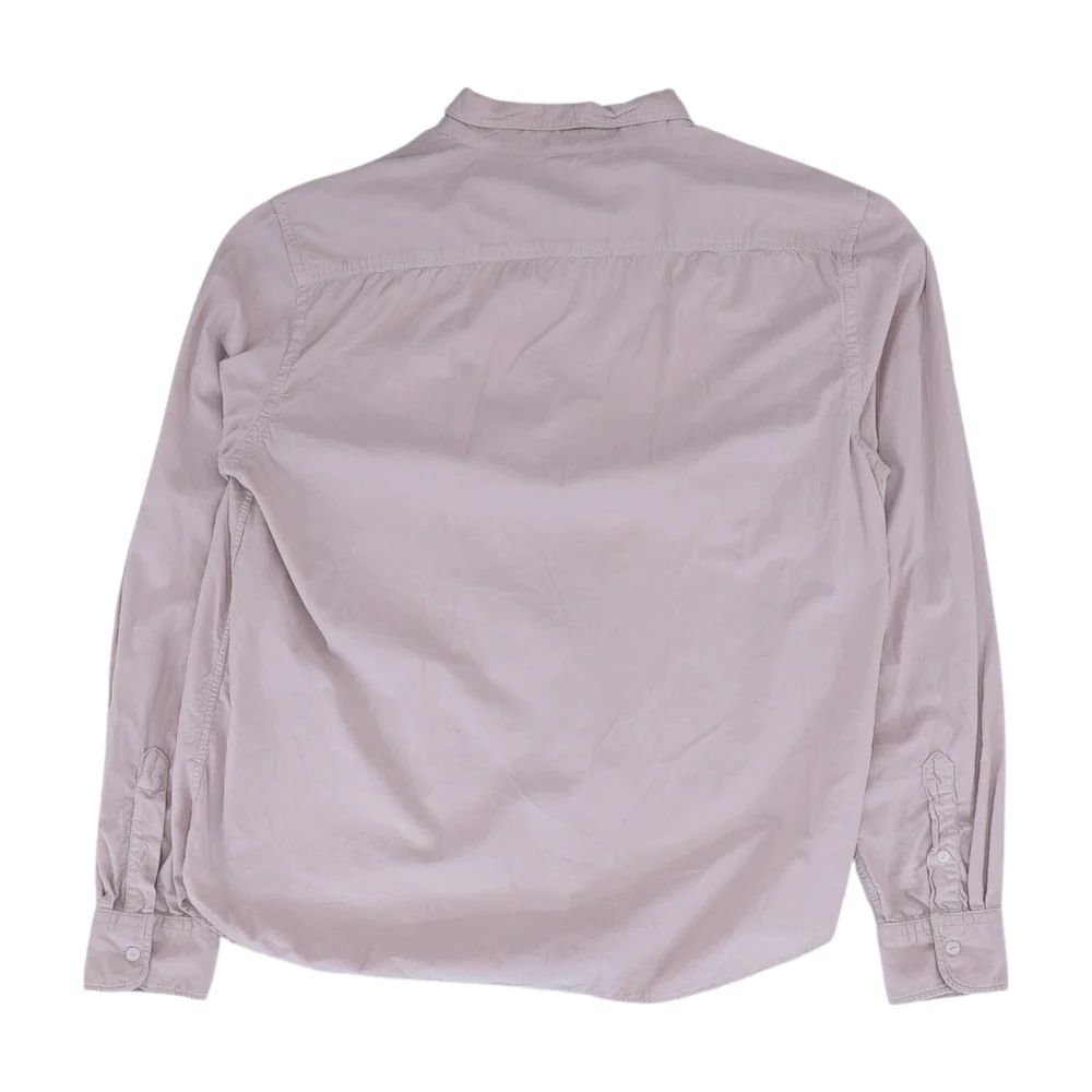 Nude Solid Flannel Button Down - Image 2