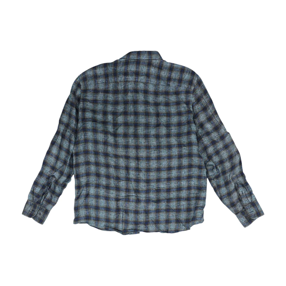 Multi Check Flannel Button Down - Image 2
