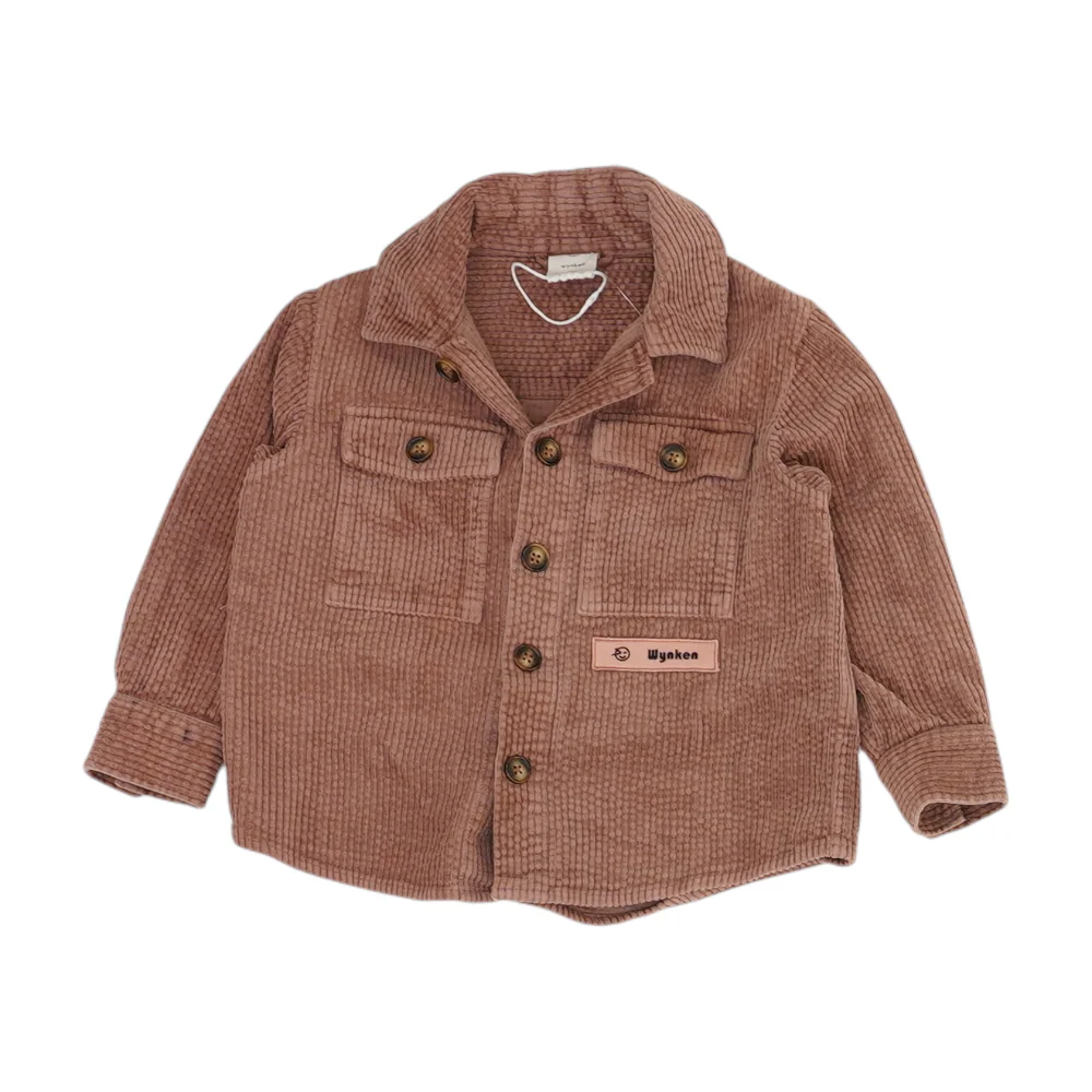 Mauve Flannel Button Down