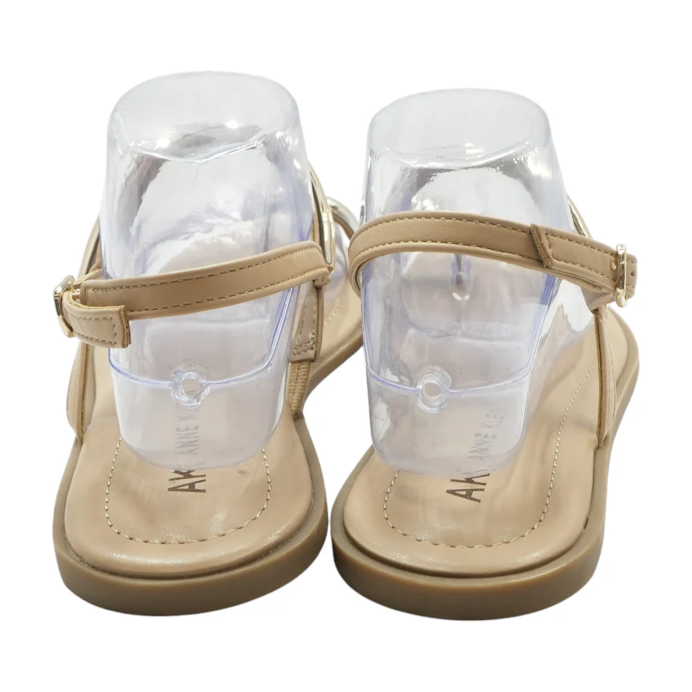 Brown Flat Sandals - Image 2