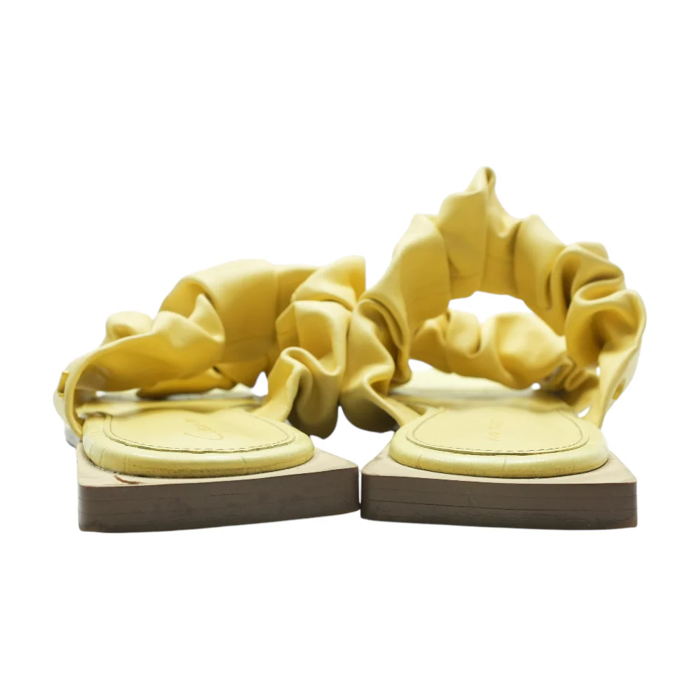 Yellow Flat Sandals - Image 2