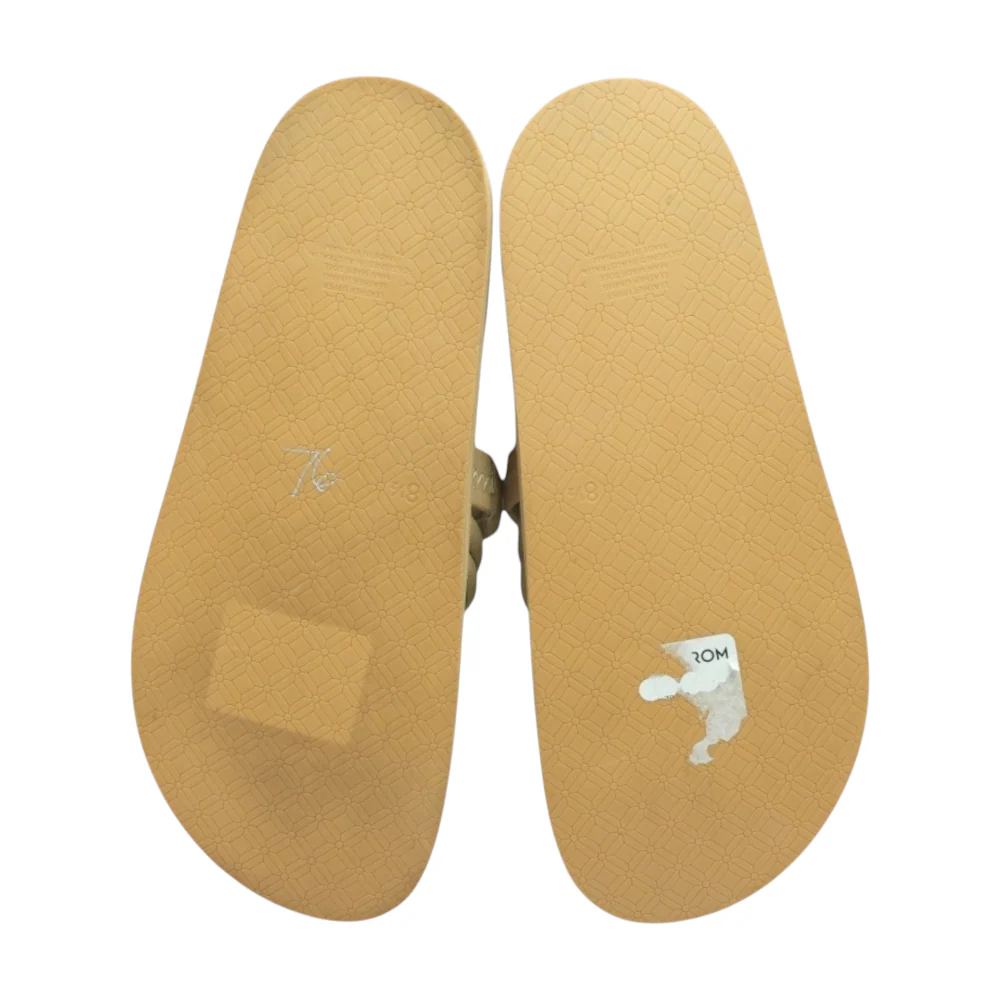 Beige Flat Sandals - Image 3