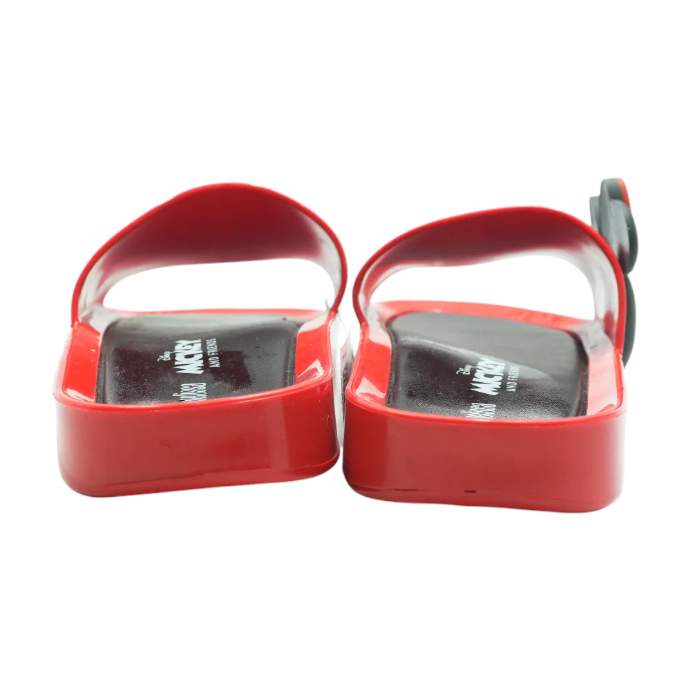 Red Flat Sandals - Image 2