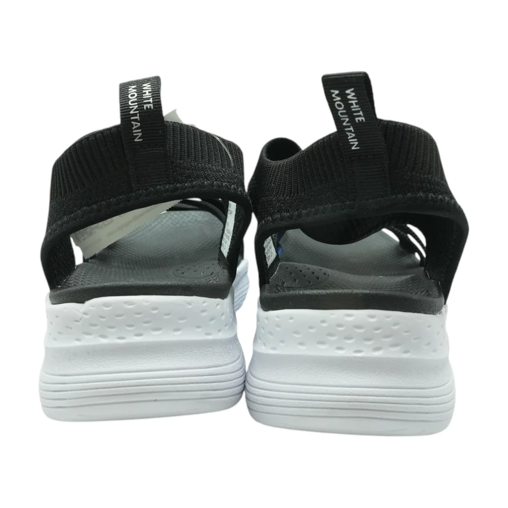 Black Flat Sandals - Image 2