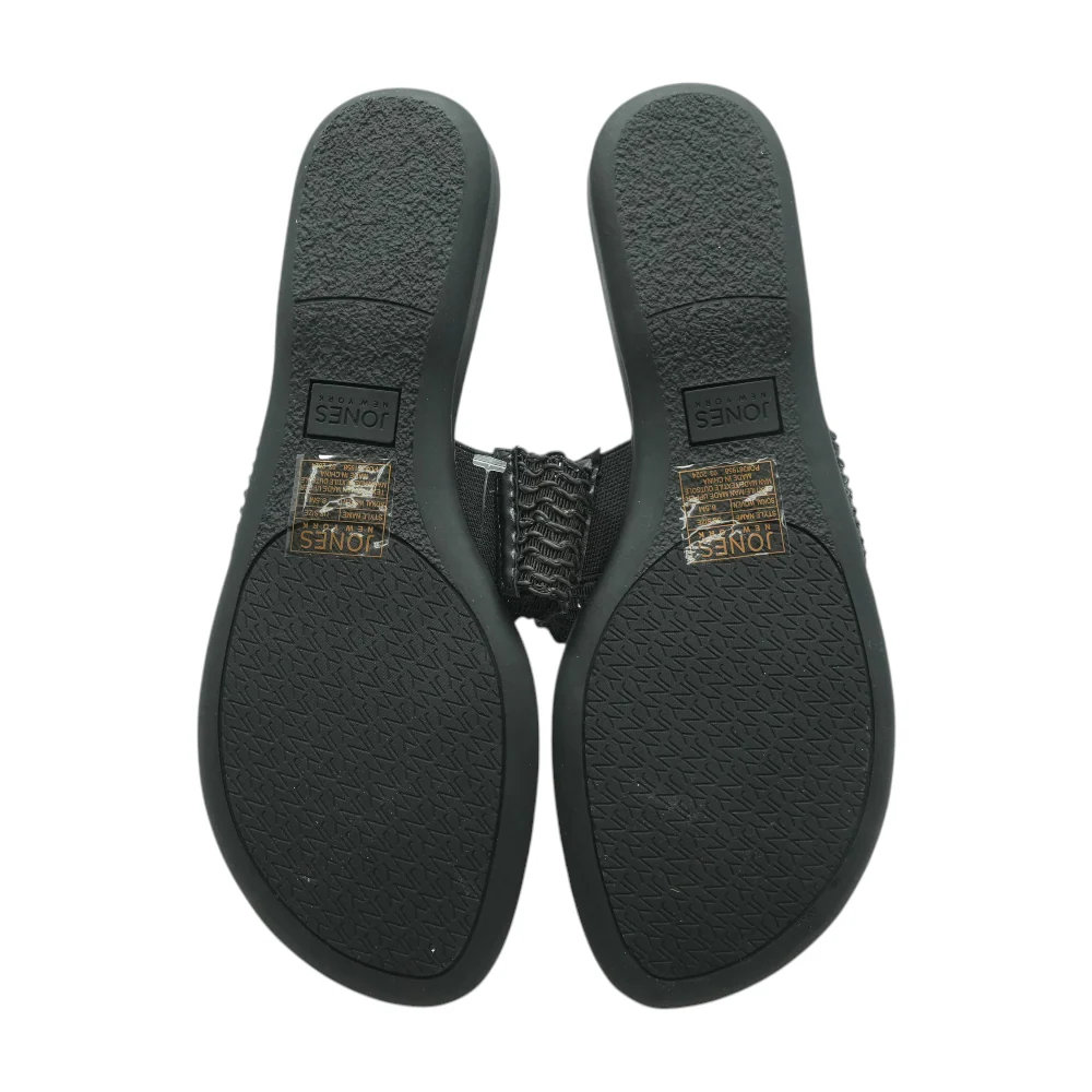 Black Flat Sandals - Image 3