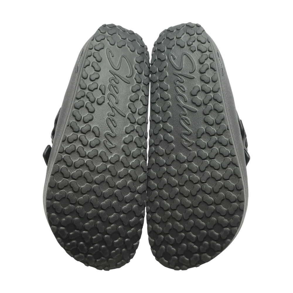 Black Flat Sandals - Image 3