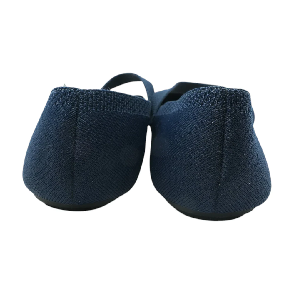 Navy Flat Sandals - Image 2