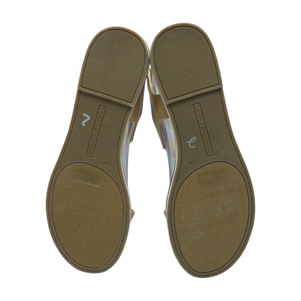 Tan Flat Sandals - Image 3