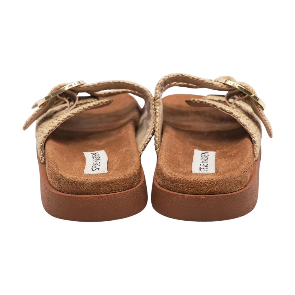 Beige Flat Sandals - Image 2