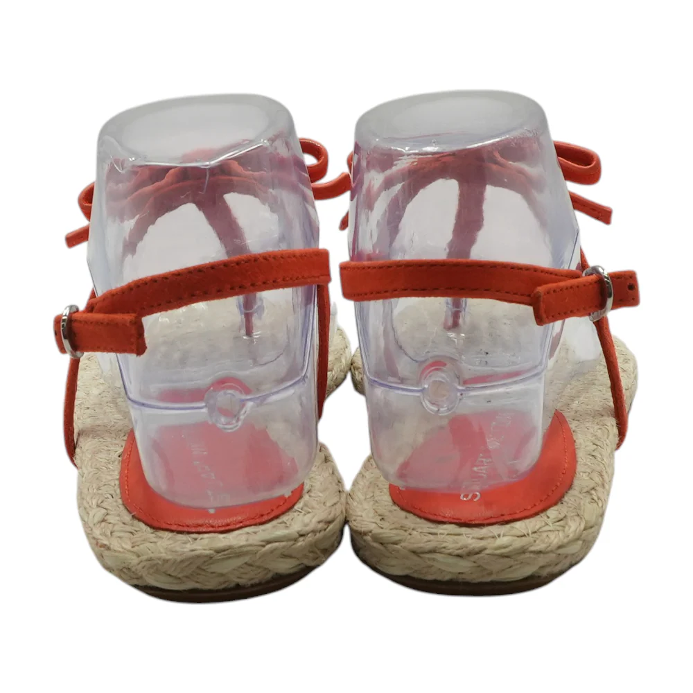 Orange Flat Sandals - Image 2