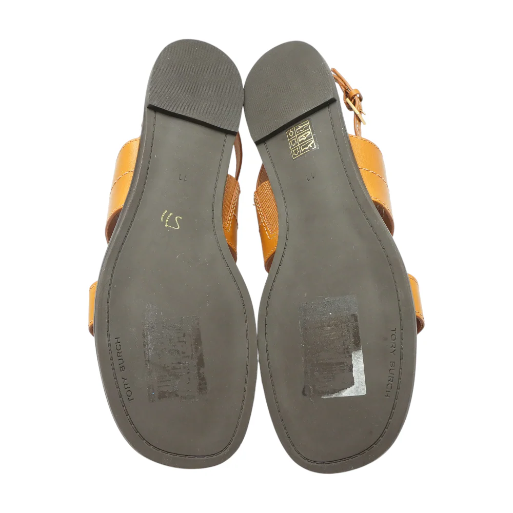 Brown Flat Sandals - Image 3