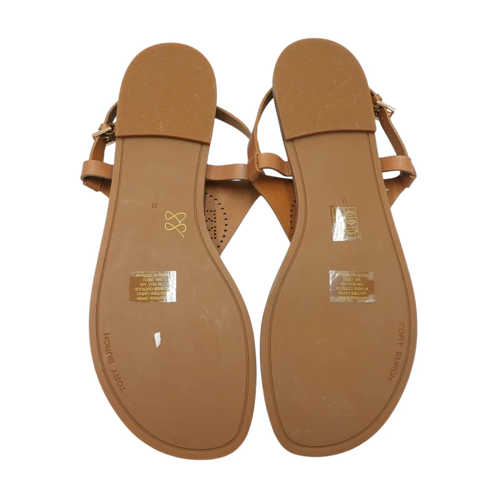 Brown Flat Sandals - Image 3