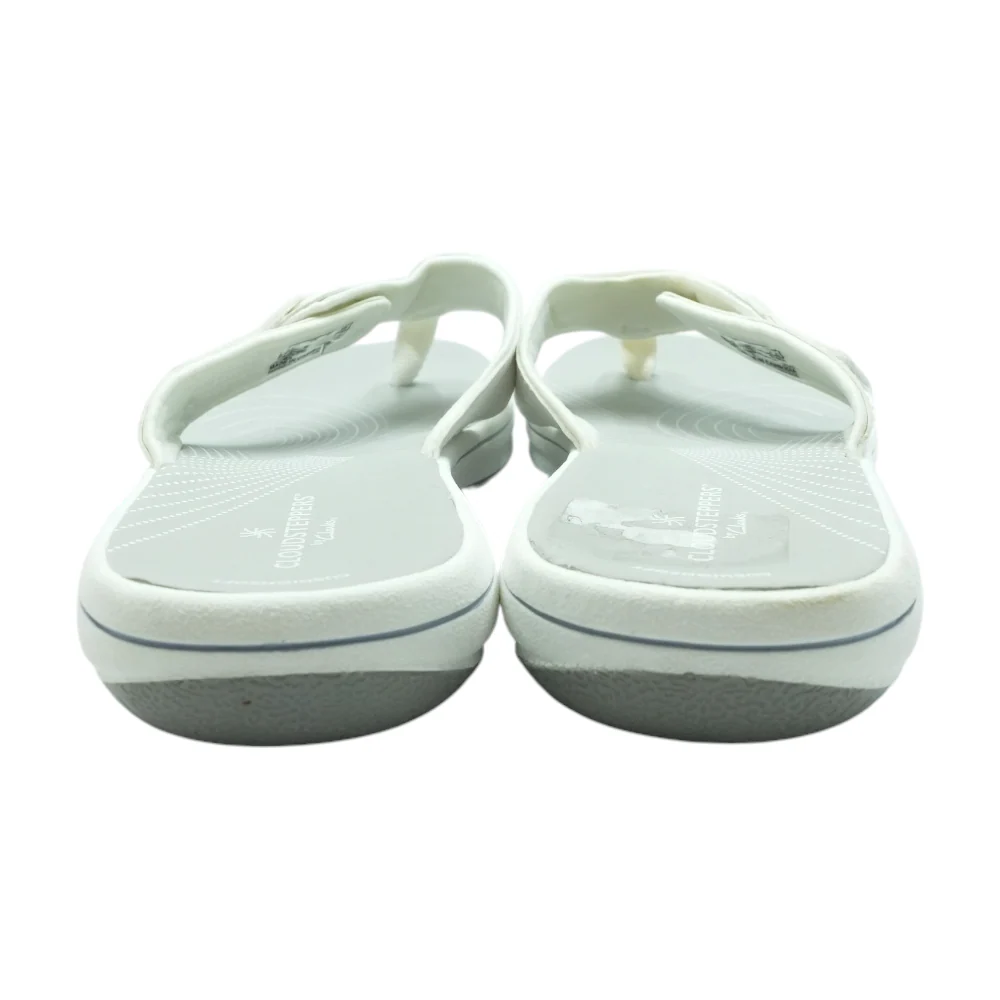 White Flip-Flop Sandals - Image 2
