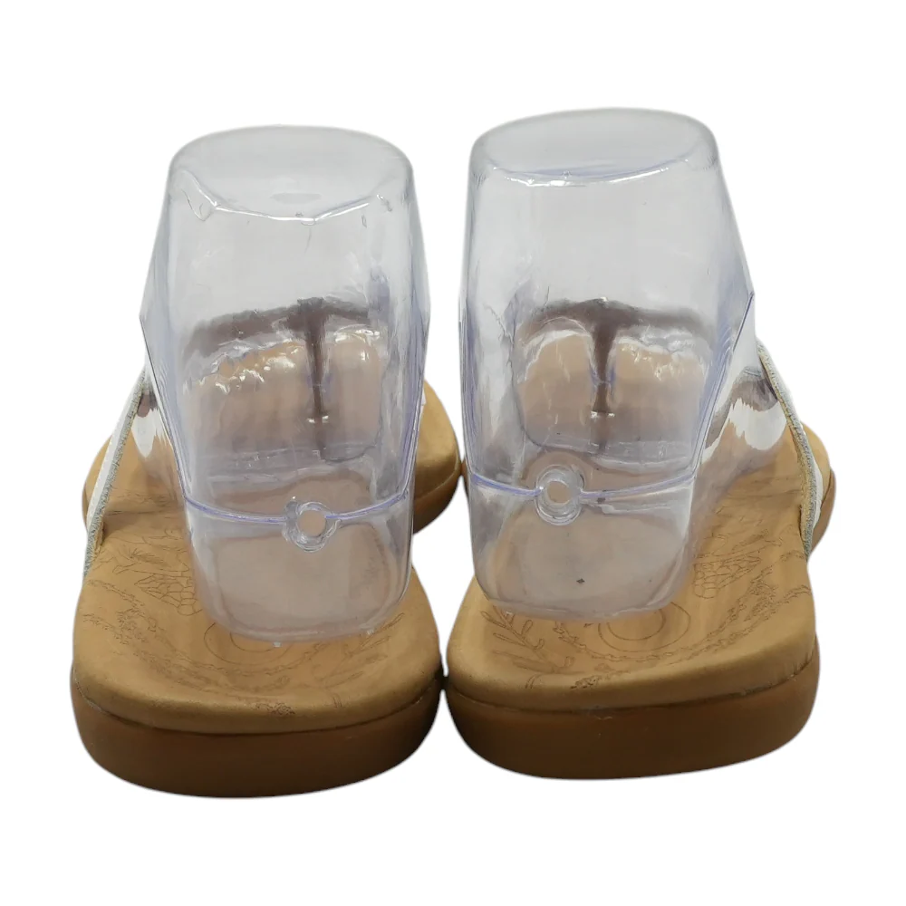 White Flip-Flop Sandals - Image 2