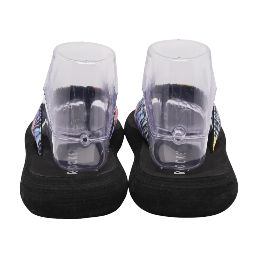 Black Flip-Flop Sandals - Image 2
