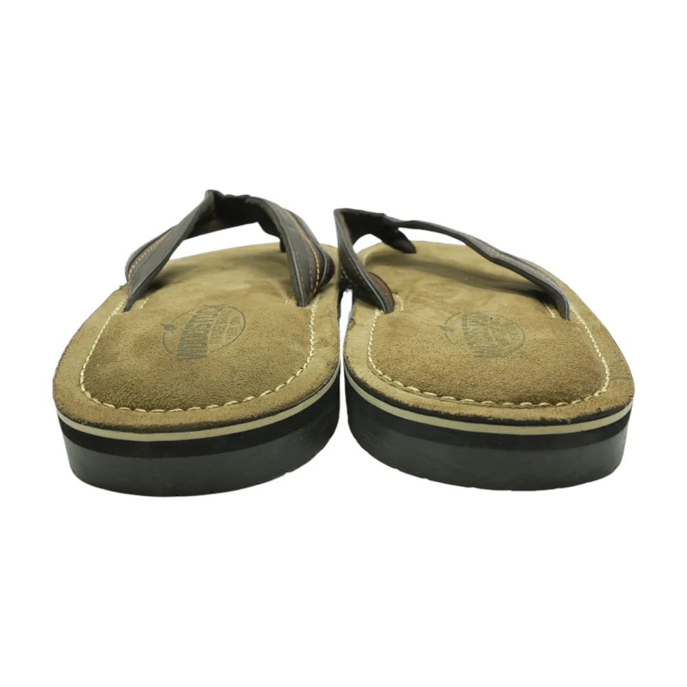 Brown Flip-Flop Sandals - Image 2