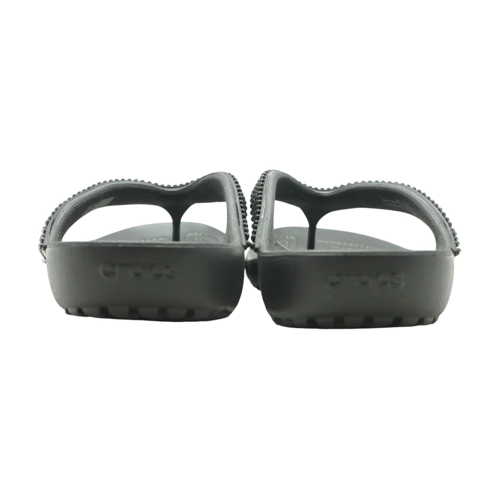 Black Flip-Flop Sandals - Image 2