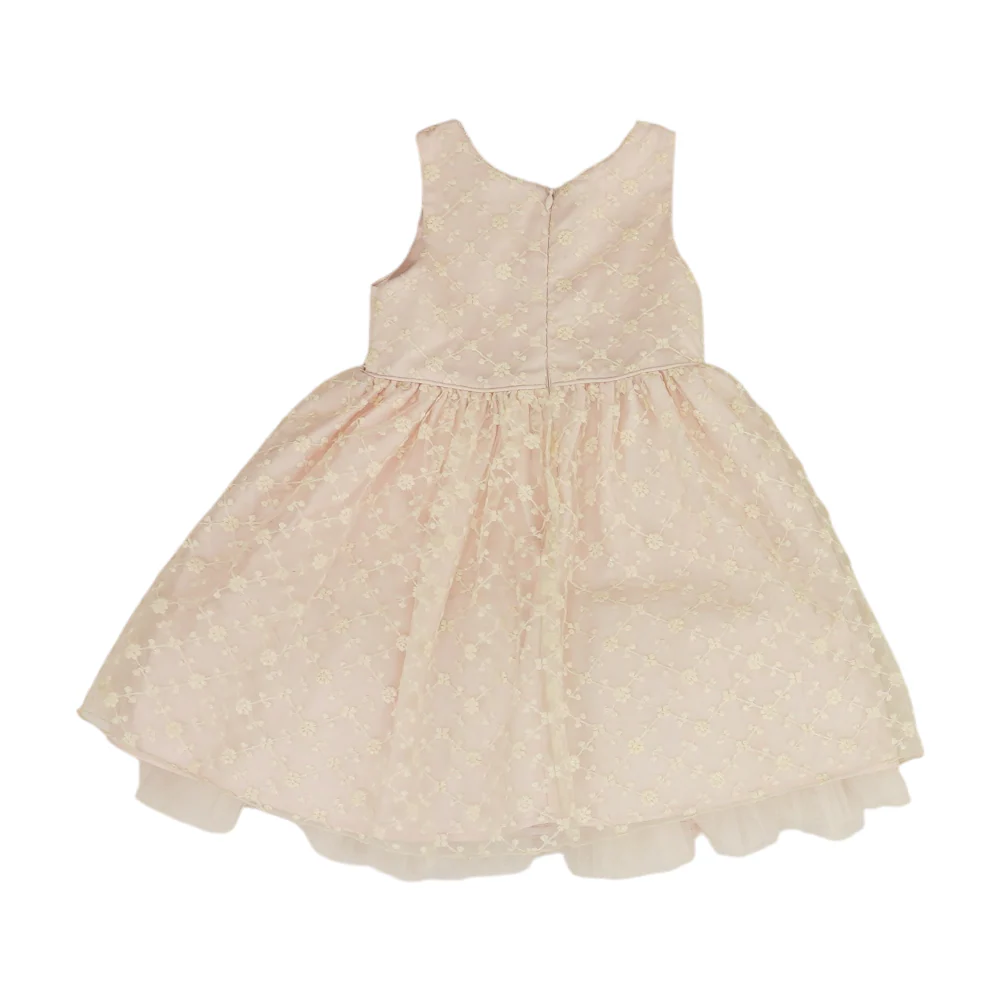Pink Floral Formal Dress - Image 2
