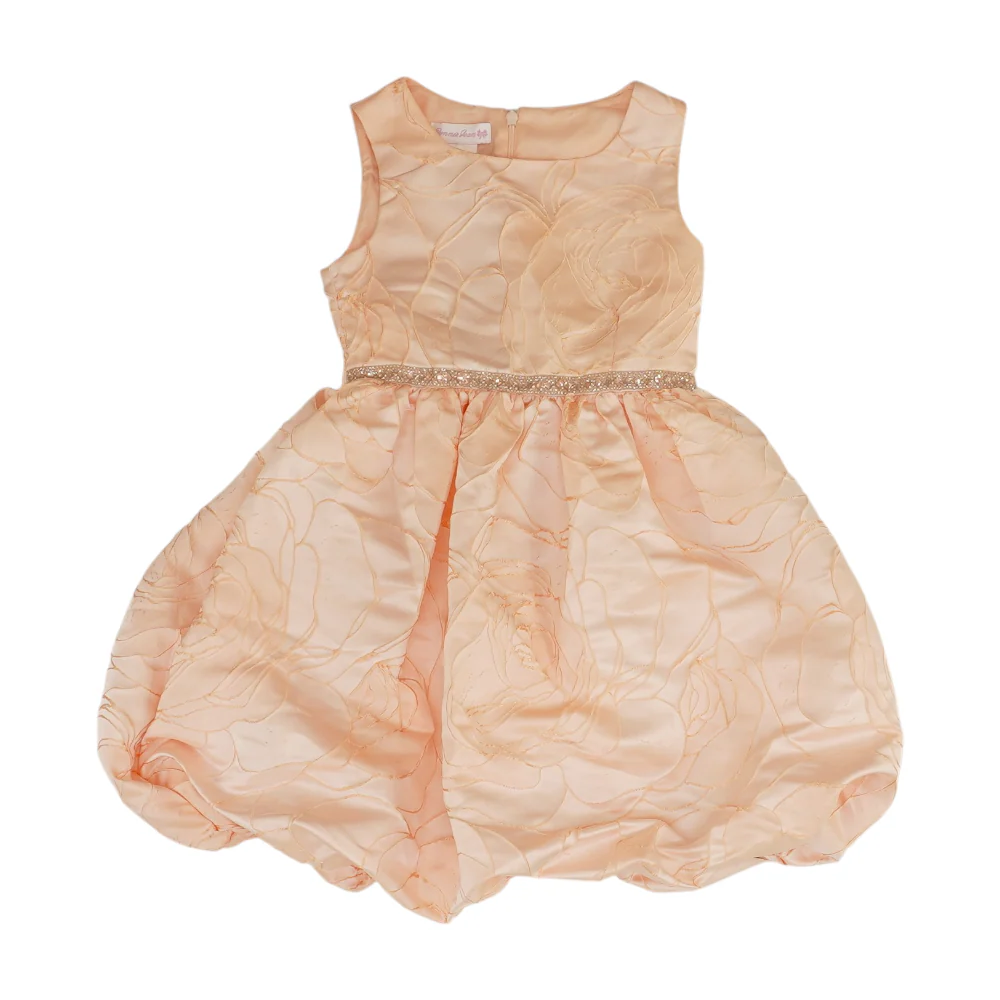 Pink Floral Formal Dress