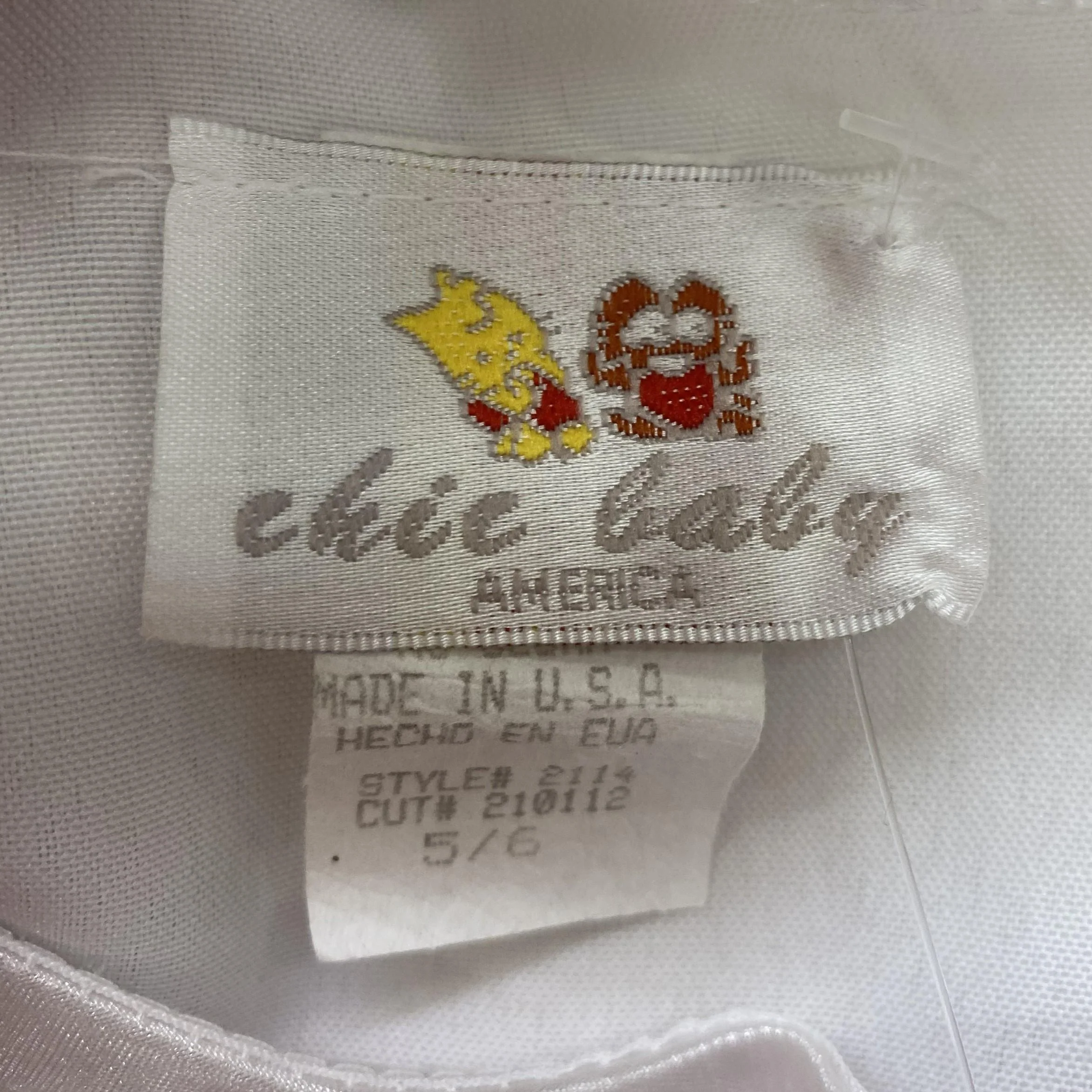 Vintage White Formal Dress - Image 3