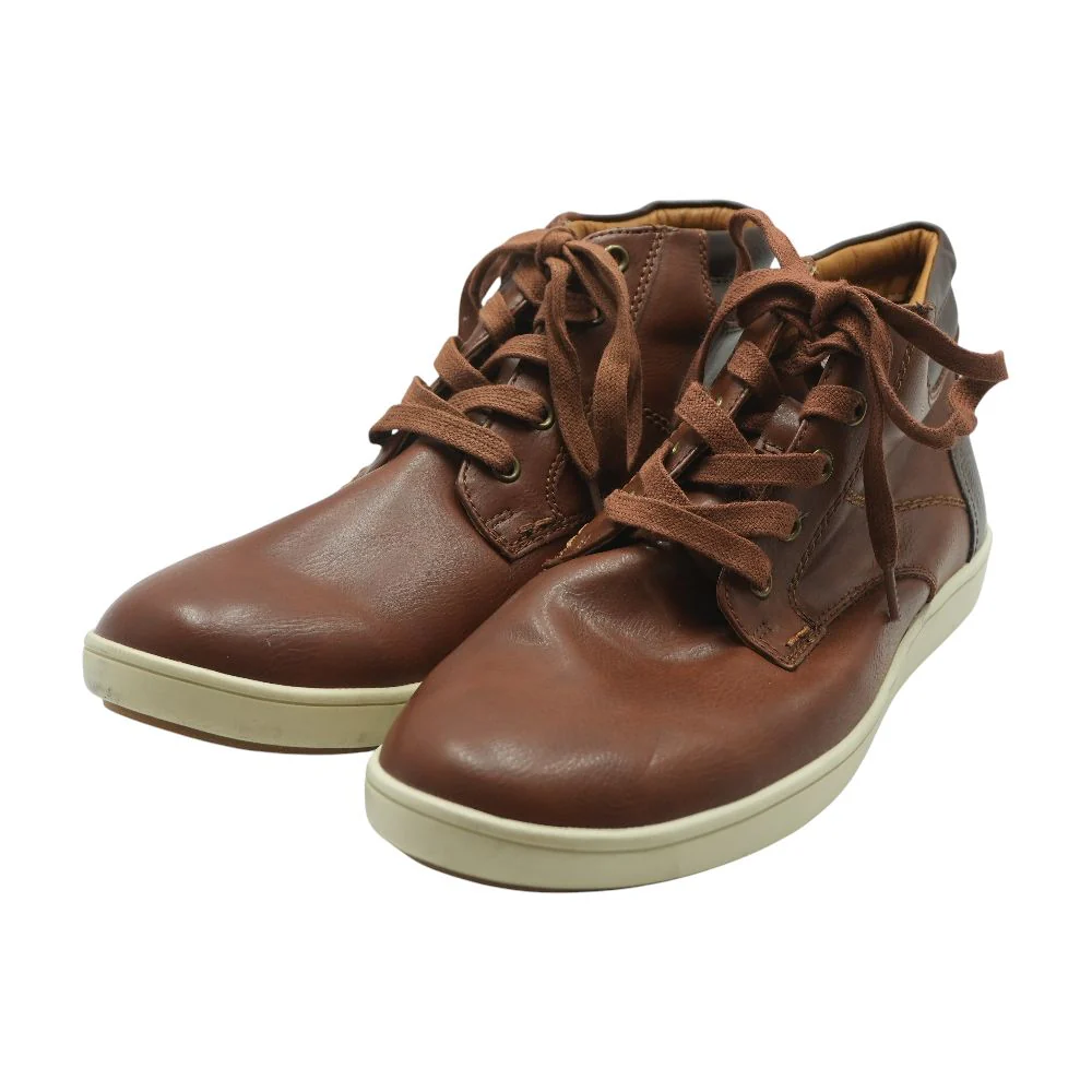 Fray Brown High Top Athletic Shoes - Image 2