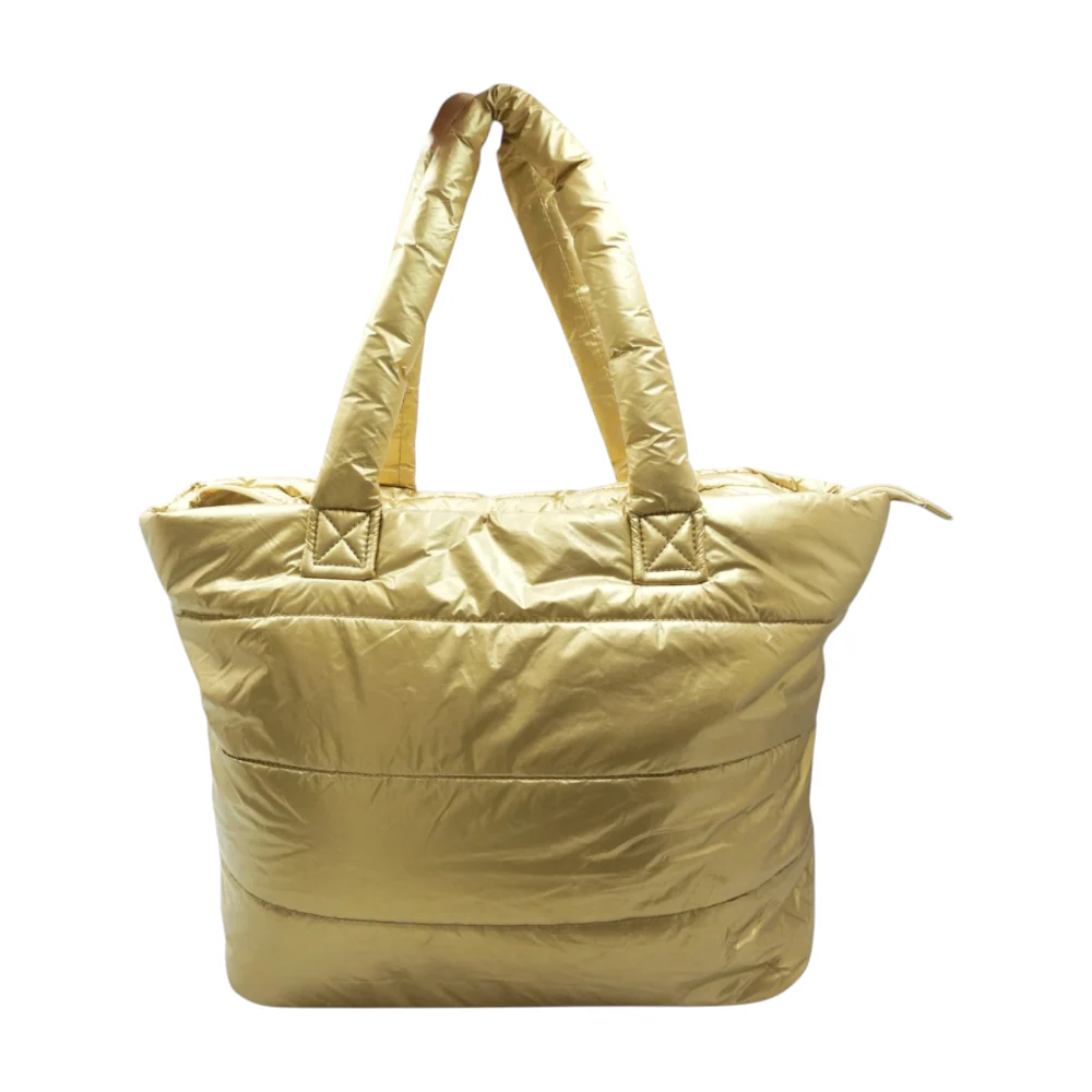 Gold Weekender Bag