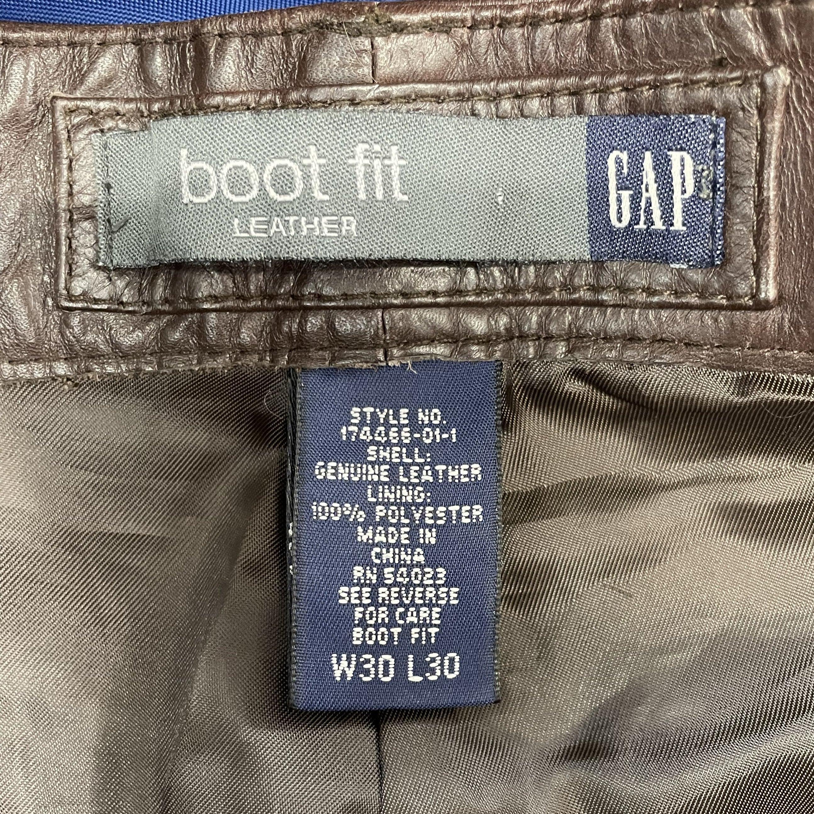 Brown Bootcut Pants - Image 3